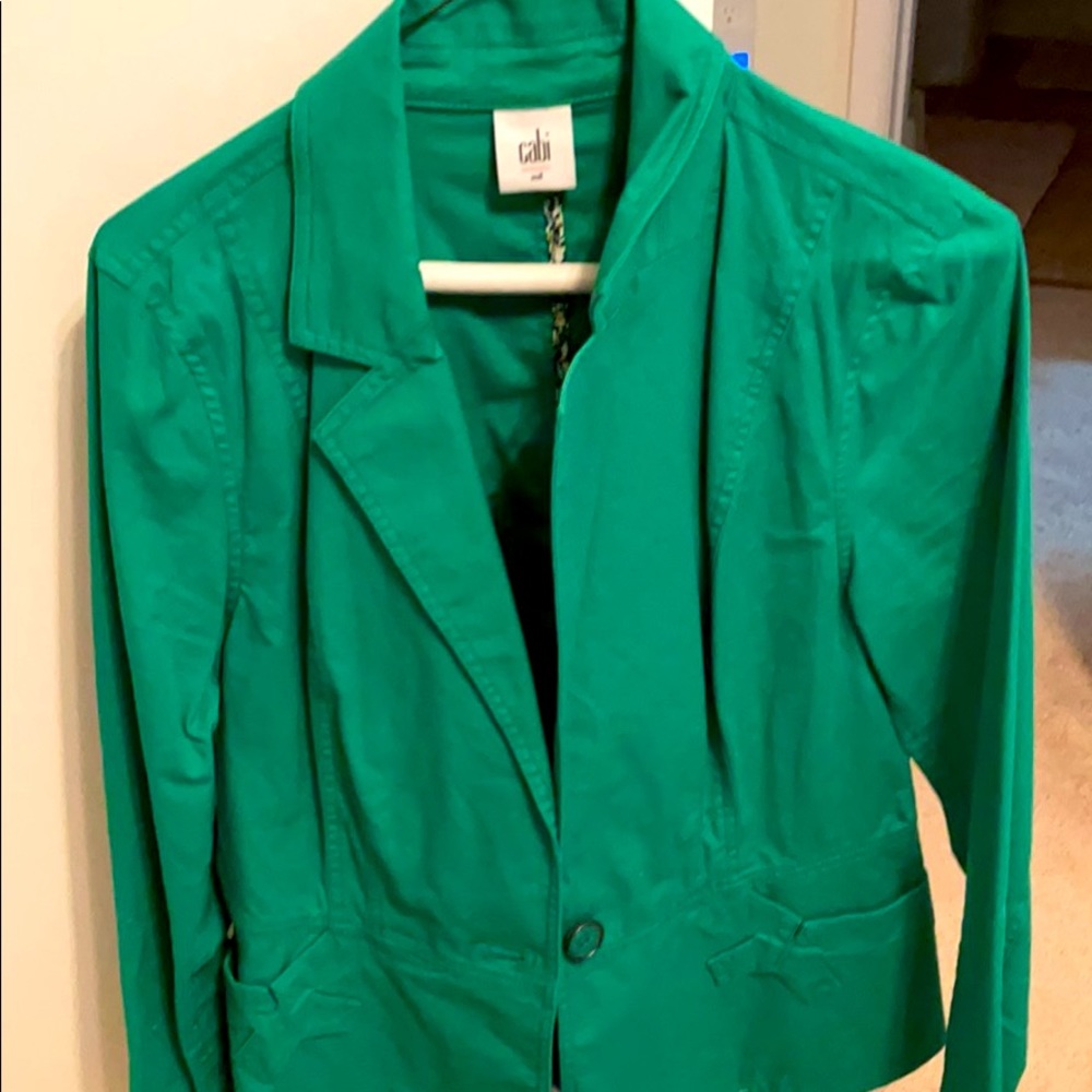 Cabi green blazer